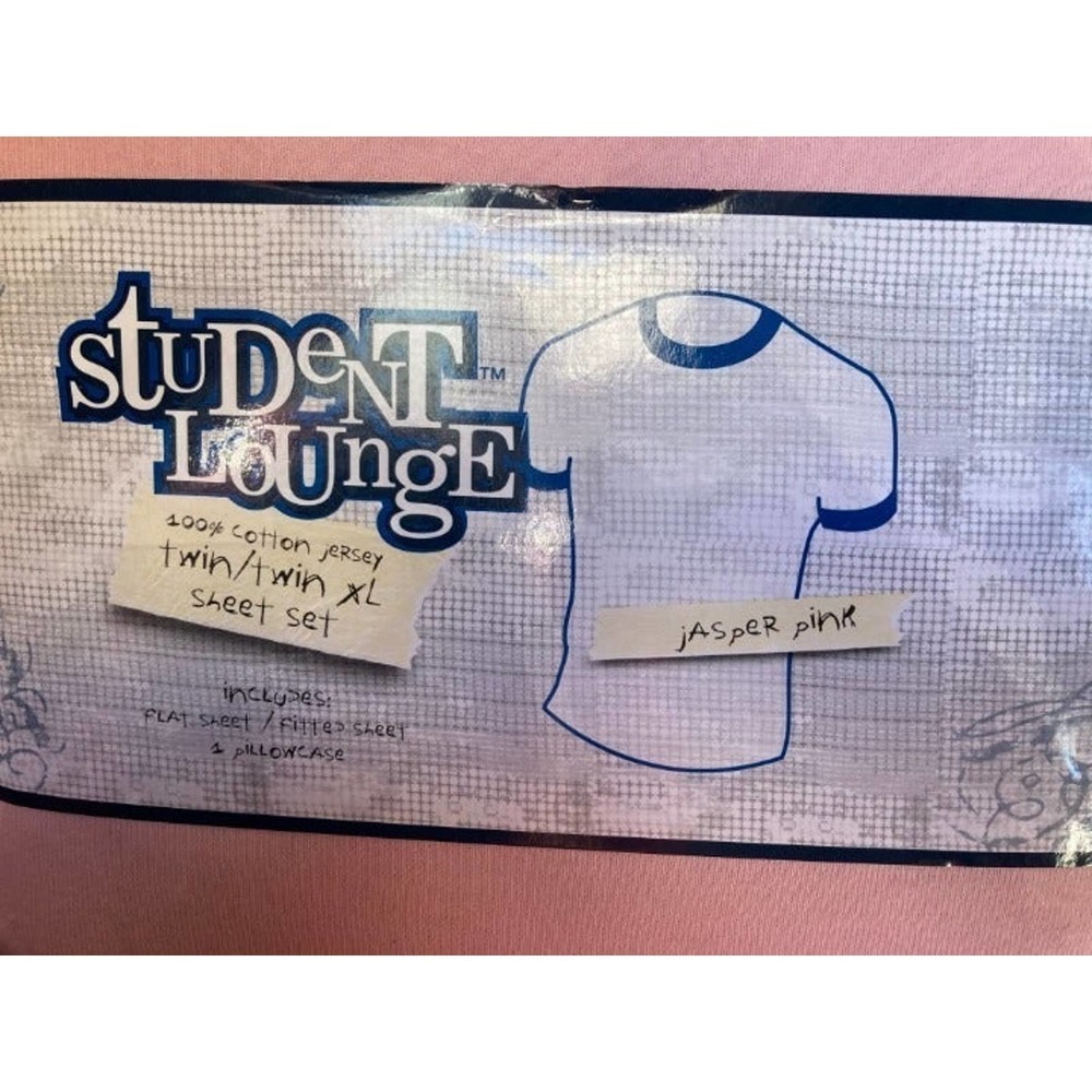 Twin Sheet Set - Jasper Pink (NEW)